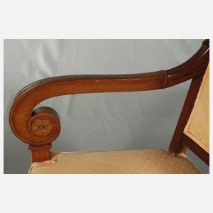 Paar Empire-Sessel