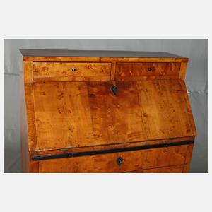 Schrägklappensekretär Biedermeier