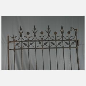 Gartentor Schmiedeeisen Jugendstil