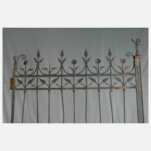 Gartentor Schmiedeeisen Jugendstil