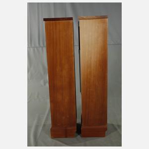 Paar Säulenschränke Jugendstil