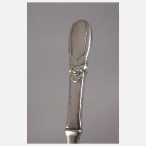 Silber Fischvorlegebesteck Evald Nielsen