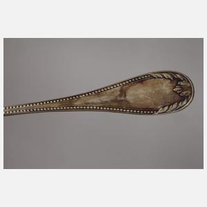 Silber drei Vorlegeteile