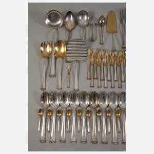 Großes Silberbesteck