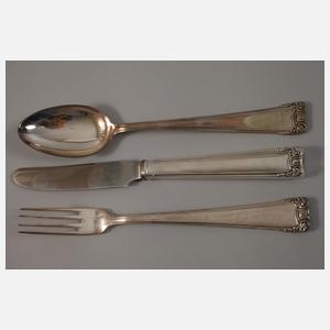 Großes Silberbesteck