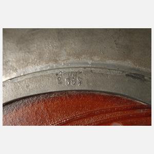 Orivit Teller mit Zinnmontur