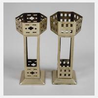Paar Kerzenständer Arts and Crafts111