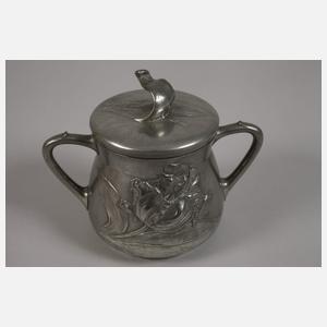 Kernstück Jugendstil Zinn