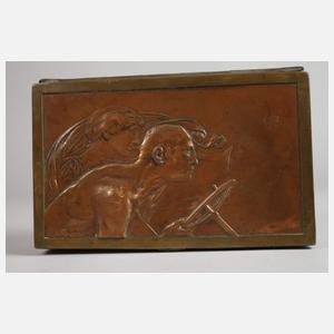 Deckeldose Jugendstil