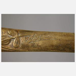 Acht Brieföffner Jugendstil