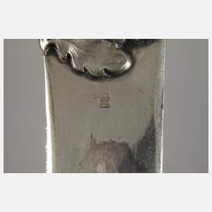 Sechs Brieföffner mit Tiermotiven