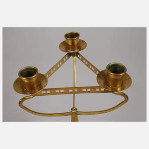 Messingleuchter Jugendstil