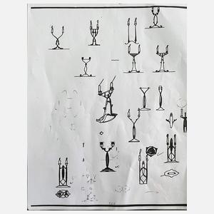 Kerzenleuchter Joseph Maria Olbrich