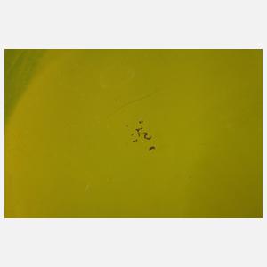 Ätzglasschale Jugendstil