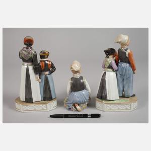 Kopenhagen Konvolut Amager Trachtenkinder