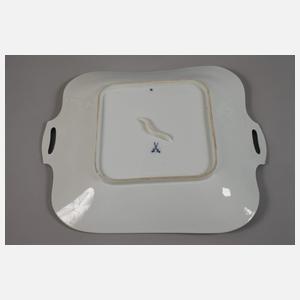 Meissen Platte aus dem "Flügelmuster-Service"