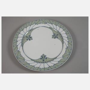 Meissen zwei Teller aus dem "Flügelmuster-Service"