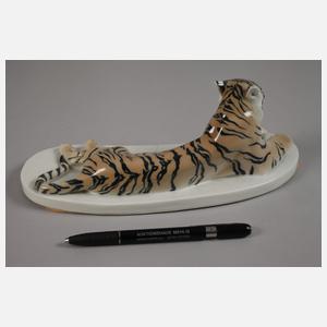 Meissen liegender "Tiger"