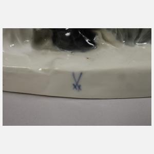 Meissen "Zwei Grunzochsen"