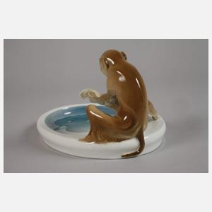 Rosenthal "Schale mit Affe"