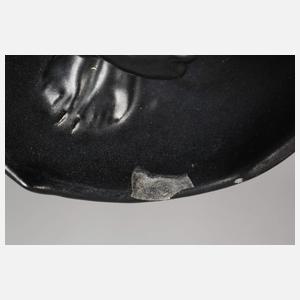 Bunzlau Schale mit Gargoyle