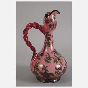 Zsolnay Pecs seltene Henkelkanne