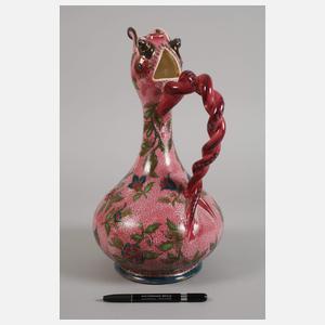 Zsolnay Pecs seltene Henkelkanne