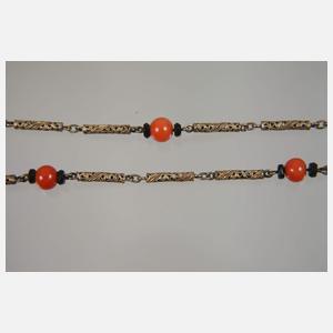 Lange Kette Art déco