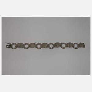 Theodor Fahrner Armband mit Markasiten