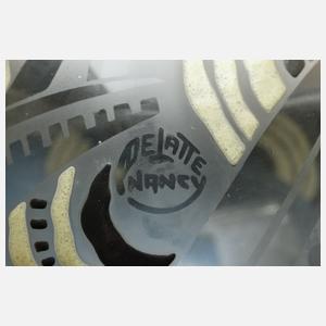 André Delatte Kugelvase Art déco