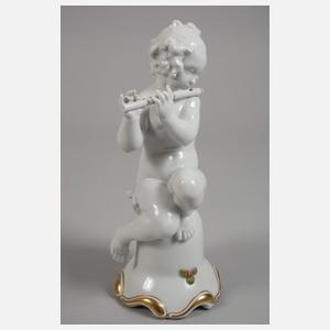 Fraureuth "Putte mit Querflöte"