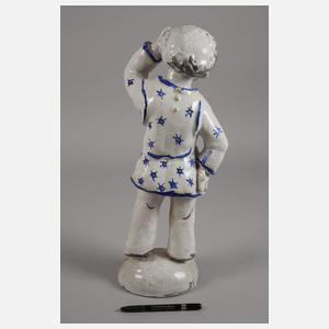 Keramikfigur junger Chinese