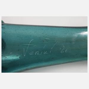 Venini Murano Wandplastik als Teufel