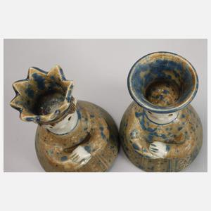 Gerald & Gotlind Weigel zwei Leuchterfiguren