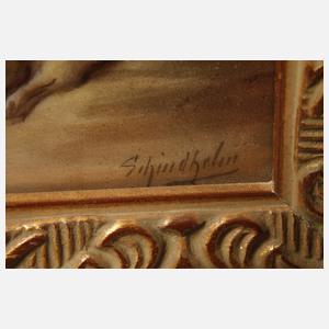 Hutschenreuther Bildplatte "Diana im Bade"