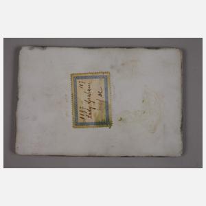 Hutschenreuther Bildplatte "Lady Graham"