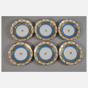 Meissen prunkvolles Kaffeeservice ”B-Form”