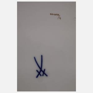 Meissen Prunkteller Reliefdekor