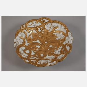 Meissen Prunkschale Reliefdekor