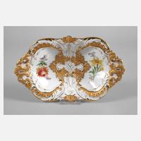 Meissen ovale Prunkschale "Blume 2"111