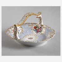 Meissen Prunkschale Vergissmeinnichtrelief111