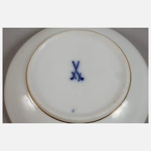 Meissen Konfektschälchen Watteaumalerei