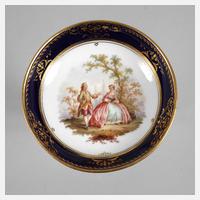 Meissen Konfektschälchen Watteaumalerei111