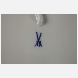 Meissen Paar Henkelschalen "Reiche Fruchtmalerei"