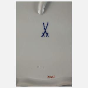 Meissen Paar Henkelschalen "Reiche Fruchtmalerei"