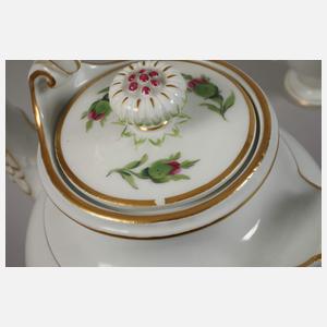 Meissen Kaffeeservice "Rote Rose"