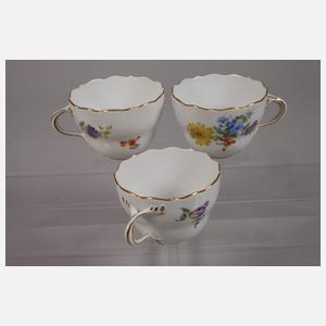 Meissen Kaffeeservice "Blumenbukett"