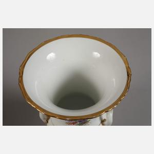Meissen Paar Kratervasen "Blumenbukett"