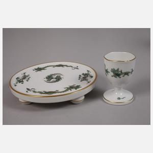 Meissen Kaffeeservice "Reicher grüner Drache"