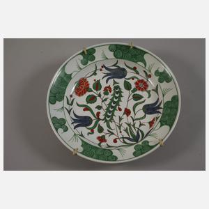 Meissen sechs und zwei Teller Hausmalerei